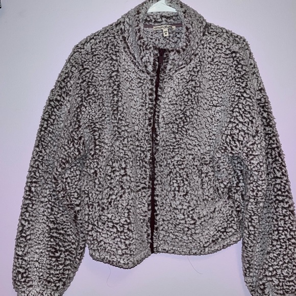 Express sherpa zip up jacket - Picture 2 of 4